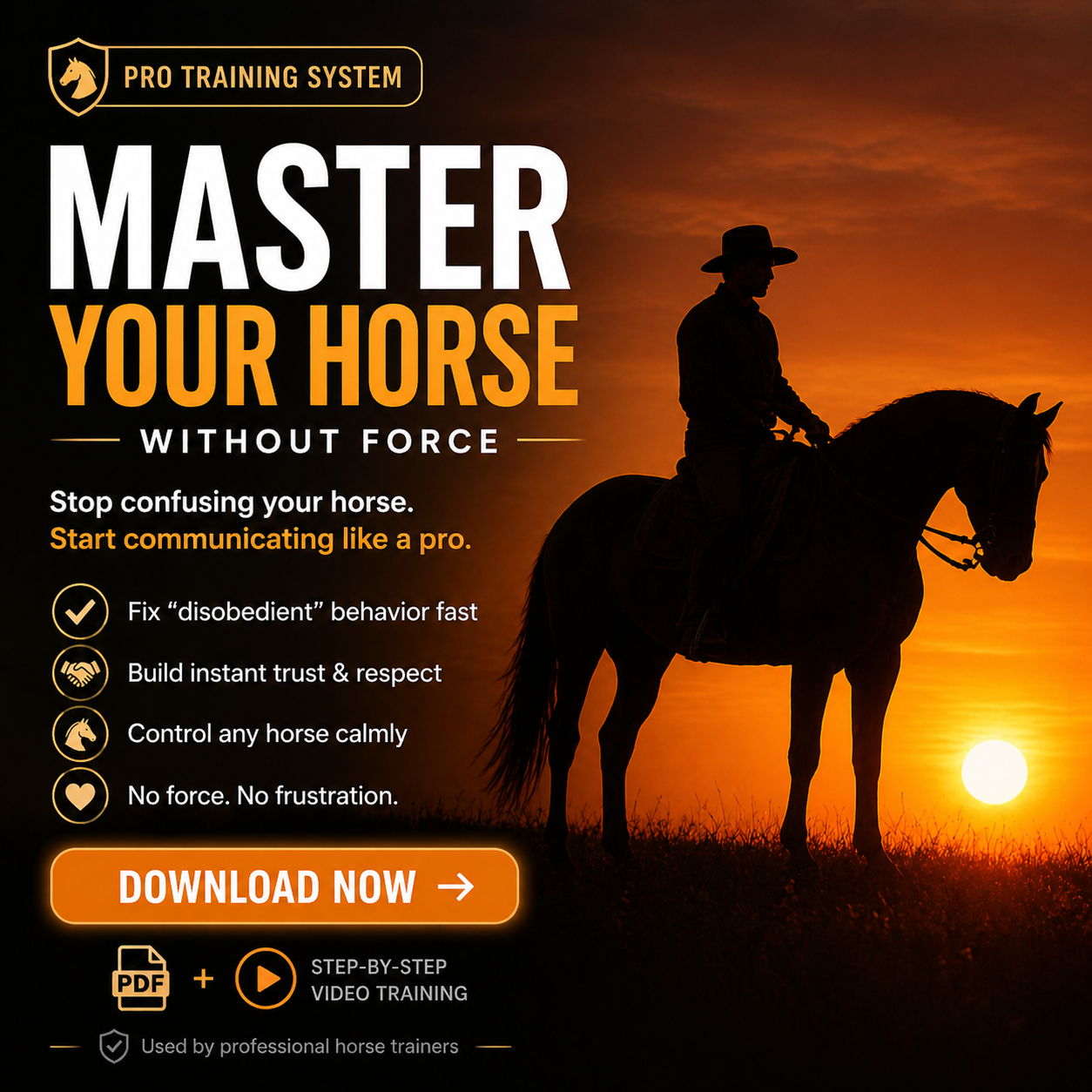 Speak the Horse Language: Master Your Horsemanship Energy