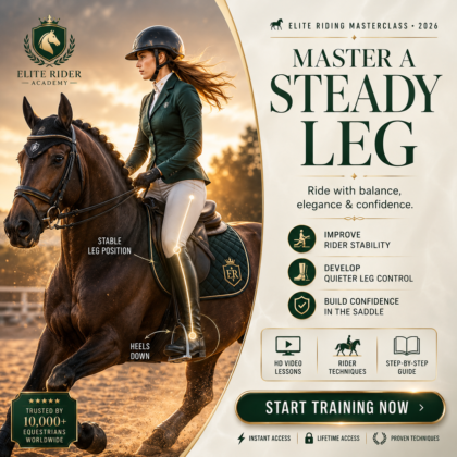 How to Get a Steady & Stable Leg | Horse Riding Position