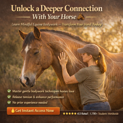 Equine Partnered Bodywork 👉 Learn Where to Touch, Why It Works, and How Horses Respond