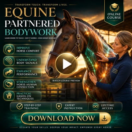 Equine Partnered Bodywork 👉 Learn Where to Touch, Why It Works, and How Horses Respond