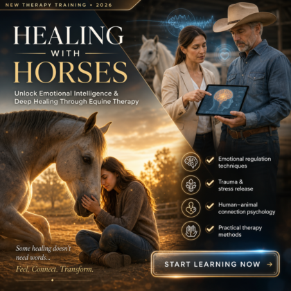 Learn Science-Based Methods Used by Equine Therapy Leaders And Create Unshakeable Trust with Your Horse